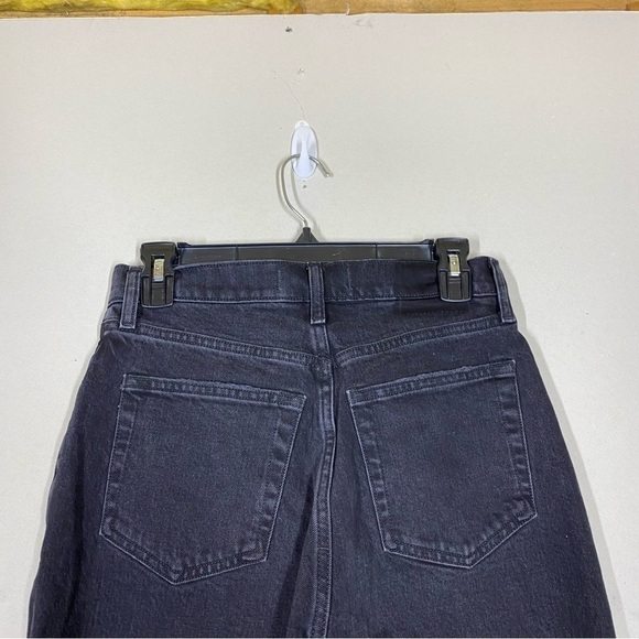 NWOT Abercrombie & Fitch High Rise Dad Jean Cross Waist Size 2/26 SHORT - Picture 6 of 10